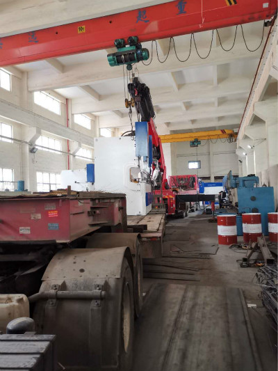 運到客戶工廠數(shù)控折彎機