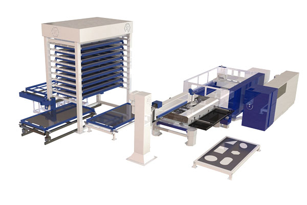 懸臂式鈑金智能料庫(kù)