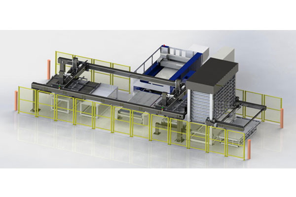 單梁桁架鈑金倉(cāng)儲(chǔ)系統(tǒng)